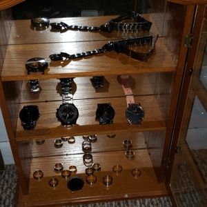 Watches Nice mens rings bracelets and 5 nice watch